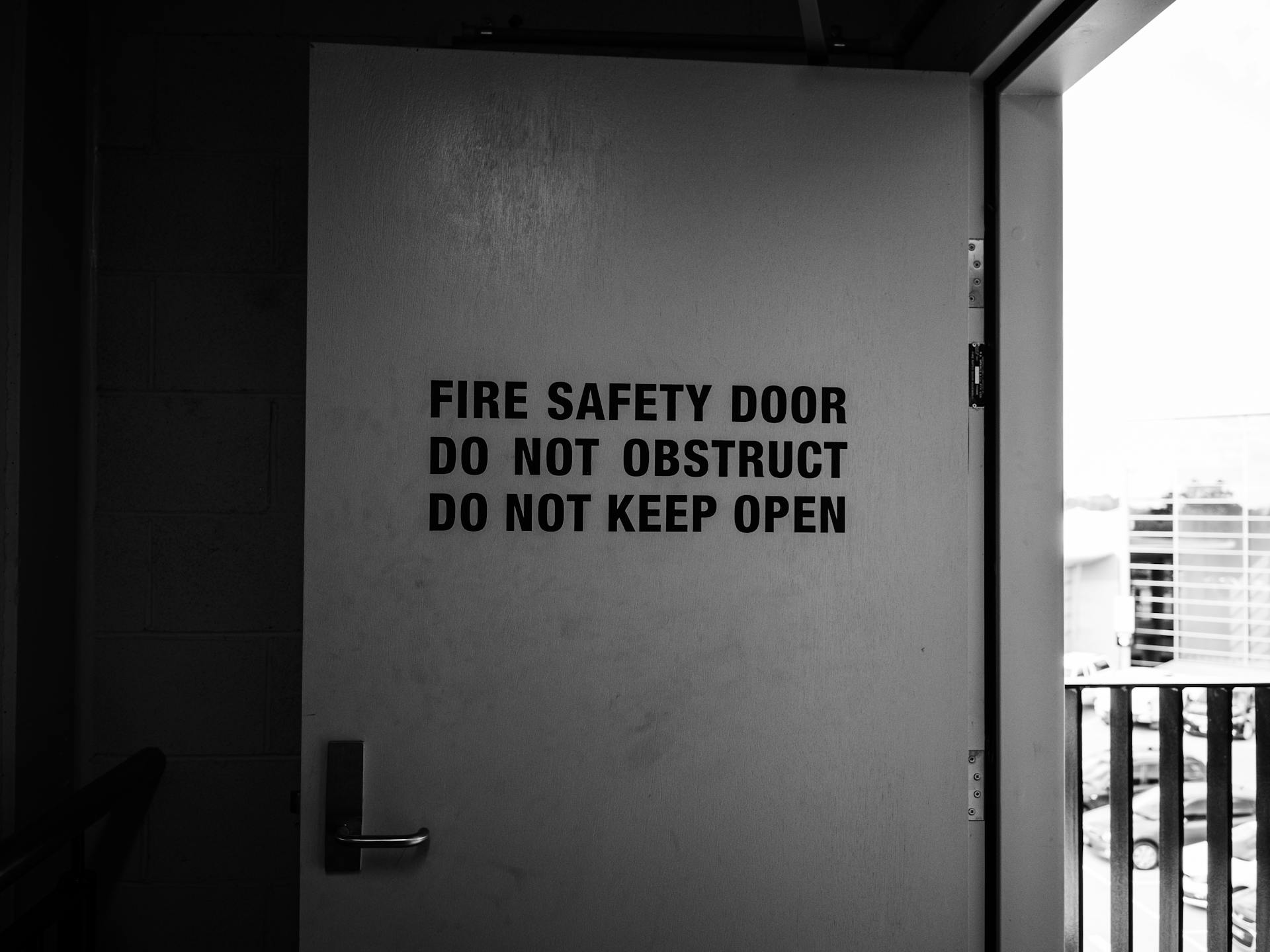 keep fire doors closed
